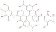 [9,9'-Bianthracene]-2,2'-dicarboxylic acid,5,5'-bis(b-D-glucopyranosyloxy)-9,9',10,10'-tetrahydro-…