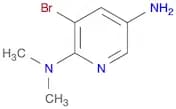 2,5-Pyridinediamine, 3-bromo-N2,N2-dimethyl-