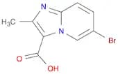 Imidazo[1,2-a]pyridine-3-carboxylic acid, 6-bromo-2-methyl-