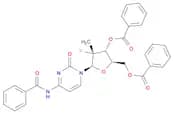 Cytidine, N-benzoyl-2'-deoxy-2'-fluoro-2'-methyl-, 3',5'-dibenzoate,(2'R)-