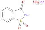 Sodium 3-oxo-3H-benzo[d]isothiazol-2-ide 1,1-dioxide hydrate