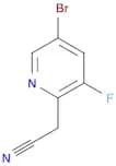 2-(5-Bromo-3-Fluoropyridin-2-Yl)Acetonitrile