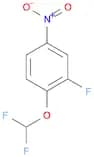Benzene, 1-(difluoromethoxy)-2-fluoro-4-nitro-