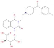 3-[2-[4-(4-Fluorobenzoyl)-1-piperidinyl]ethyl]-2,4[1H,3H]-quinazolinedione tartrate