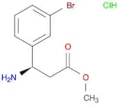 (R)-Methyl 3-amino-3-(3-bromophenyl)propanoate hcl