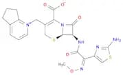 1-{[(6R,7R)-7-[(2Z)-2-(2-amino-1,3-thiazol-4-yl)-2-(methoxyimino)acetamido]-2-carboxylato-8-oxo-5-…