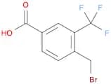 4-(bromomethyl)-3-(trifluoromethyl)benzoic acid