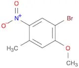 1-bromo-2-methoxy-4-methyl-5-nitro-benzene