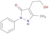 4-(2-hydroxyethyl)-5-methyl-2-phenyl-1,2- dihydro-3H-pyrazol-3-one