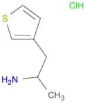 [1-Methyl-2-(3-thienyl)ethyl]amine hydrochloride