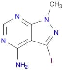 1H-Pyrazolo[3,4-d]pyrimidin-4-amine, 3-iodo-1-methyl-