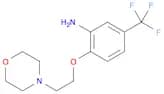 2-[2-(4-Morpholinyl)ethoxy]-5-(trifluoromethyl)-aniline
