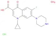 3-​Quinolinecarboxylic acid, 1-​cyclopropyl-​6-​fluoro-​1,​4-​dihydro-​4-​oxo-​7-​(1-​piperazinyl)…