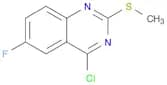 4-Chloro-6-fluoro-2-(methylthio)quinazoline