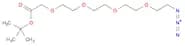 3,6,9,12-Tetraoxatetradecanoic acid, 14-azido-, 1,1-dimethylethyl ester