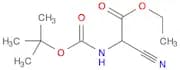 Ethyl 2-(tert-butoxycarbonylamino)-2-cyanoacetate