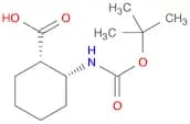 Cyclohexanecarboxylic acid, 2-[[(1,1-dimethylethoxy)carbonyl]amino]-,(1S,2R)-