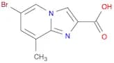 6-Bromo-8-methylimidazo[1,2-a]pyridine-2-carboxylic acid
