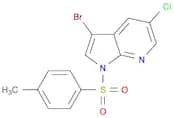 1H-Pyrrolo[2,3-b]pyridine,3-bromo-5-chloro-1-[(4-methylphenyl)sulfonyl]-