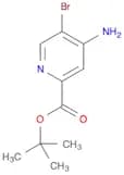 2-Pyridinecarboxylic acid, 4-amino-5-bromo-, 1,1-dimethylethyl ester