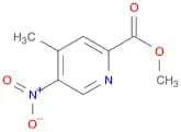 2-Pyridinecarboxylic acid, 4-methyl-5-nitro-, methyl ester