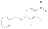 Benzene, 2,3-difluoro-1-nitro-4-(phenylmethoxy)-