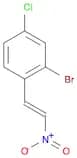(E)-2-Bromo-4-Chloro-1-(2-Nitrovinyl)Benzene