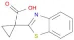 1-(Benzo[d]thiazol-2-yl)cyclopropanecarboxylic acid