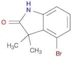 4-BROMO-3,3-DIMETHYLINDOLIN-2-ONE