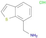 1-Benzothiophen-7-ylmethanamine hydrochloride