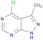 1H-Pyrazolo[3,4-d]pyrimidine, 4-chloro-3-methyl-