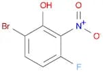 Phenol, 6-bromo-3-fluoro-2-nitro-
