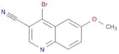 4-Bromo-6-methoxyquinoline-3-carbonitrile