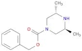 1-Piperazinecarboxylic acid, 3,5-dimethyl-, phenylmethyl ester,(3S,5S)-