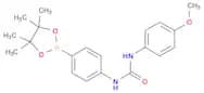 N-(4-methoxyphenyl)-N'-[4-(4,4,5,5-tetramethyl-1,3,2-dioxaborolan-2-yl)phenyl]Urea