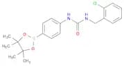 1-(2-Chlorobenzyl)-3-(4-(4,4,5,5-tetramethyl-1,3,2-dioxaborolan-2-yl)phenyl)urea