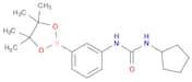 1-cyclopentyl-3-(3-(4,4,5,5-tetramethyl-1,3,2-dioxaborolan-2-yl)phenyl)urea