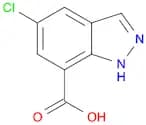 1H-Indazole-7-carboxylic acid, 5-chloro-