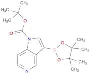 1H-Pyrrolo[3,2-c]pyridine-1-carboxylic acid,3-(4,4,5,5-tetramethyl-1,3,2-dioxaborolan-2-yl)-, 1,1-…