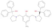 2-Pyrrolidinemethanol,1,1'-[(2-hydroxy-5-methyl-1,3-phenylene)bis(methylene)]bis[a,a-diphenyl-, (2…
