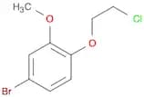 4-Bromo-1-(2-chloroethoxy)-2-methoxybenzene