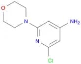 4-Pyridinamine, 2-chloro-6-(4-morpholinyl)-
