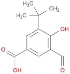 Benzoic acid, 3-(1,1-dimethylethyl)-5-formyl-4-hydroxy-