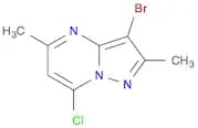 3-Bromo-7-chloro-2,5-dimethylpyrazolo[1,5-a]pyrimidine