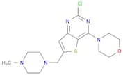 4-(2-Chloro-6-((4-methylpiperazin-1-yl)methyl)thieno[3,2-d]pyrimidin-4-yl)morpholine