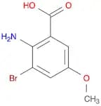 2-Amino-3-bromo-5-methoxybenzoic acid