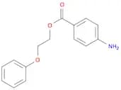 Ethanol, 2-phenoxy-, 1-(4-aminobenzoate)