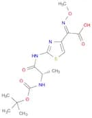 (S,Z)-2-(2-(2-((tert-Butoxycarbonyl)amino)propanamido)thiazol-4-yl)-2-(methoxyimino)acetic acid