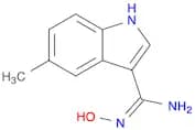 N-Hydroxy-5-methylindole-3-carboxamidine
