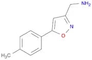 ([5-(4-Methylphenyl)isoxazol-3-yl]methyl)amine